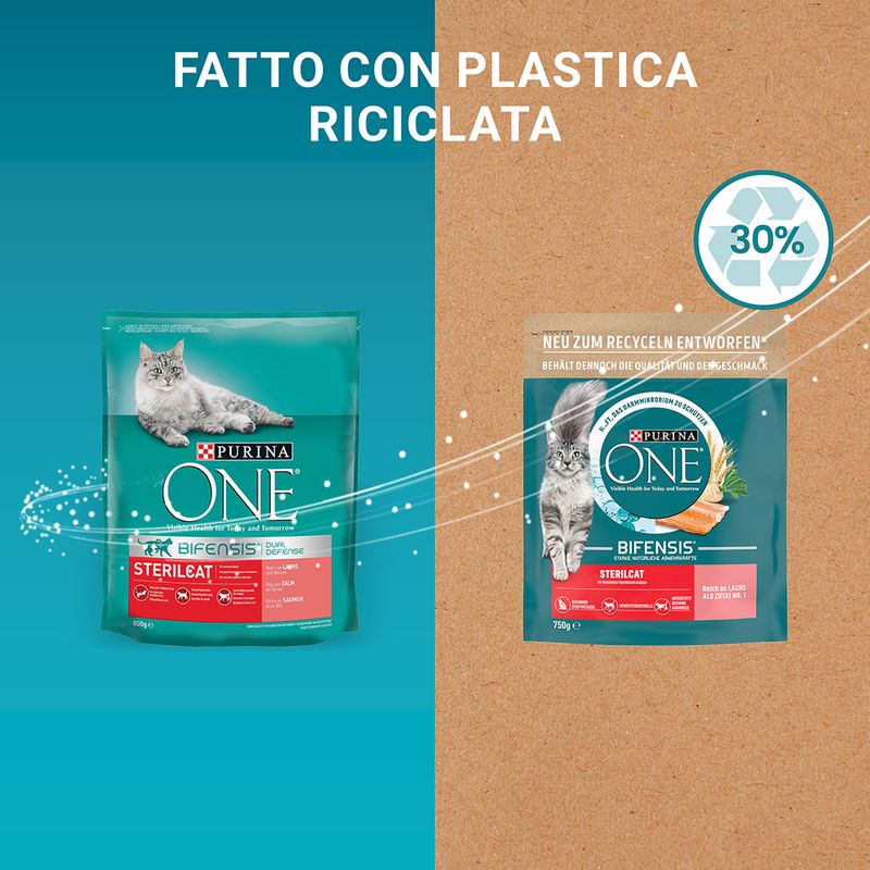 PURINA ONE Sterilcat Crocchette con Salmone per gatto