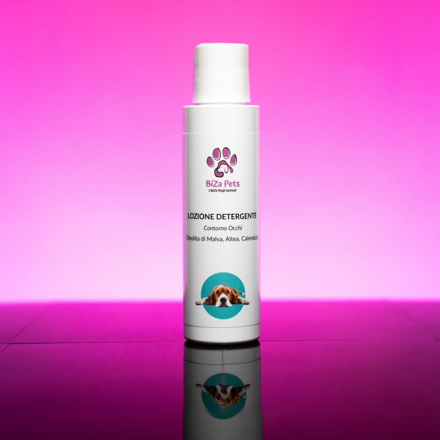 Lozione Detergente Contorno Occhi per Cani BiZa Pets – Naturale e Delicata 100 ml-0