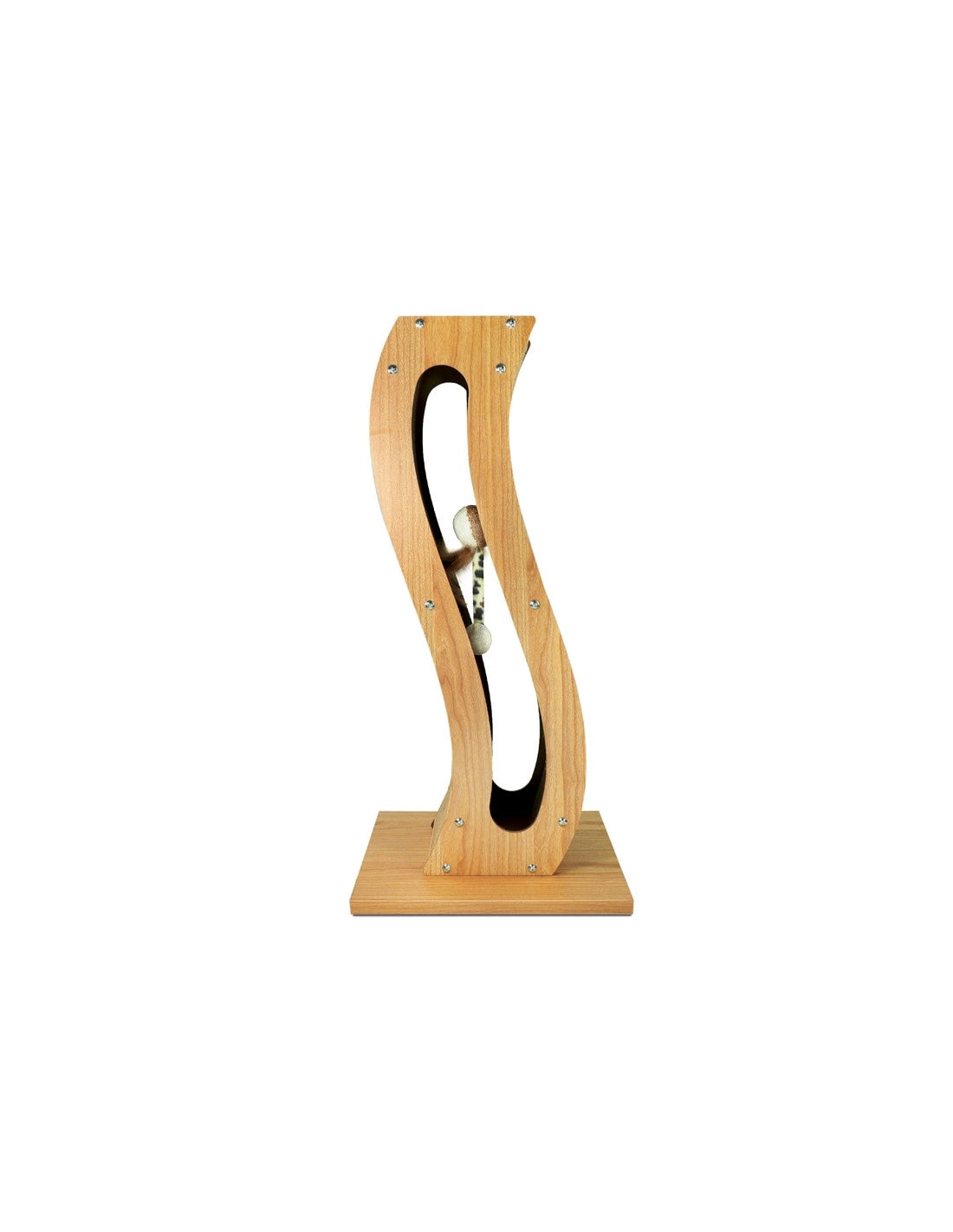Tiragraffi in legno e cartone Onda