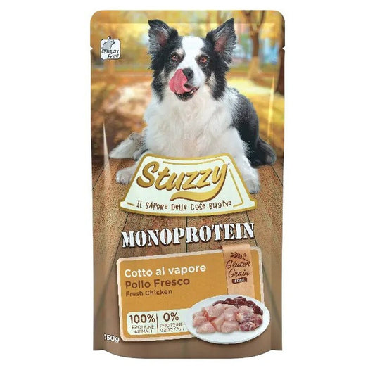 Wet food Agras Pet Foods STUZZY Monoprotein Pollo Chicken 150 g-0