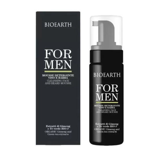 For Men – Mousse detergente viso e barba Bioearth