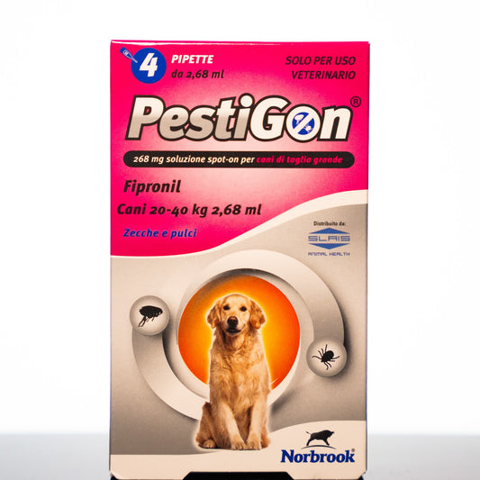 Pestigon Spot-On Cane Taglia Grande (20–40 kg) – 4 Pipette-0