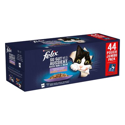 Felix Le Ghiottonerie in Gelatina 132 x 85 g cibo umido gatto