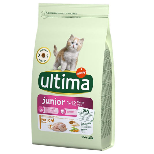 Ultima Junior Pollo Crocchette per gatto
