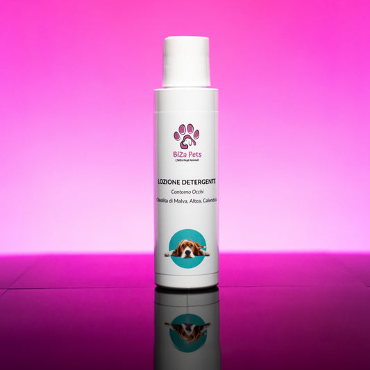 Lozione Detergente Contorno Occhi per Cani BiZa Pets – Naturale e Delicata 100 ml-0