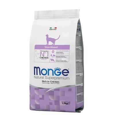 Monge Natural Superpremium Sterilised Ricco di Pollo