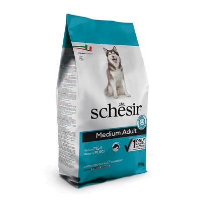 Schesir Dog Dry Medium Maintenance Pesce