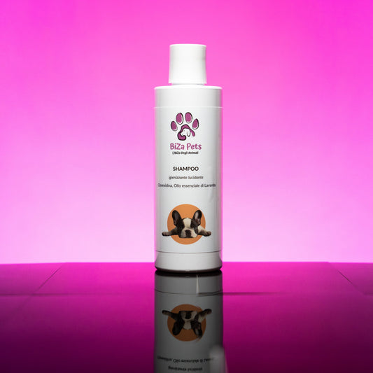 Shampoo Igienizzante Lucidante per Cani BiZa Pets – Naturale e Delicato 200 ml-0