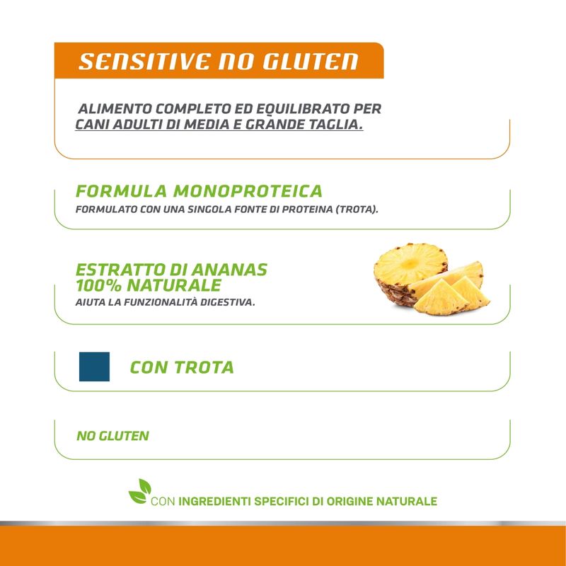 Natural Trainer Sensitive No Gluten Adult 1 x 400 g